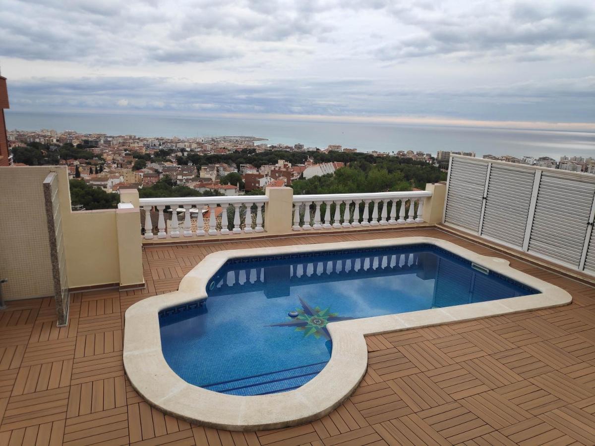 Beach House. Casa Con Piscina Privada Calafell Esterno foto