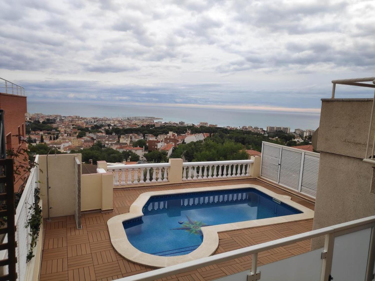 Beach House. Casa Con Piscina Privada Calafell Esterno foto