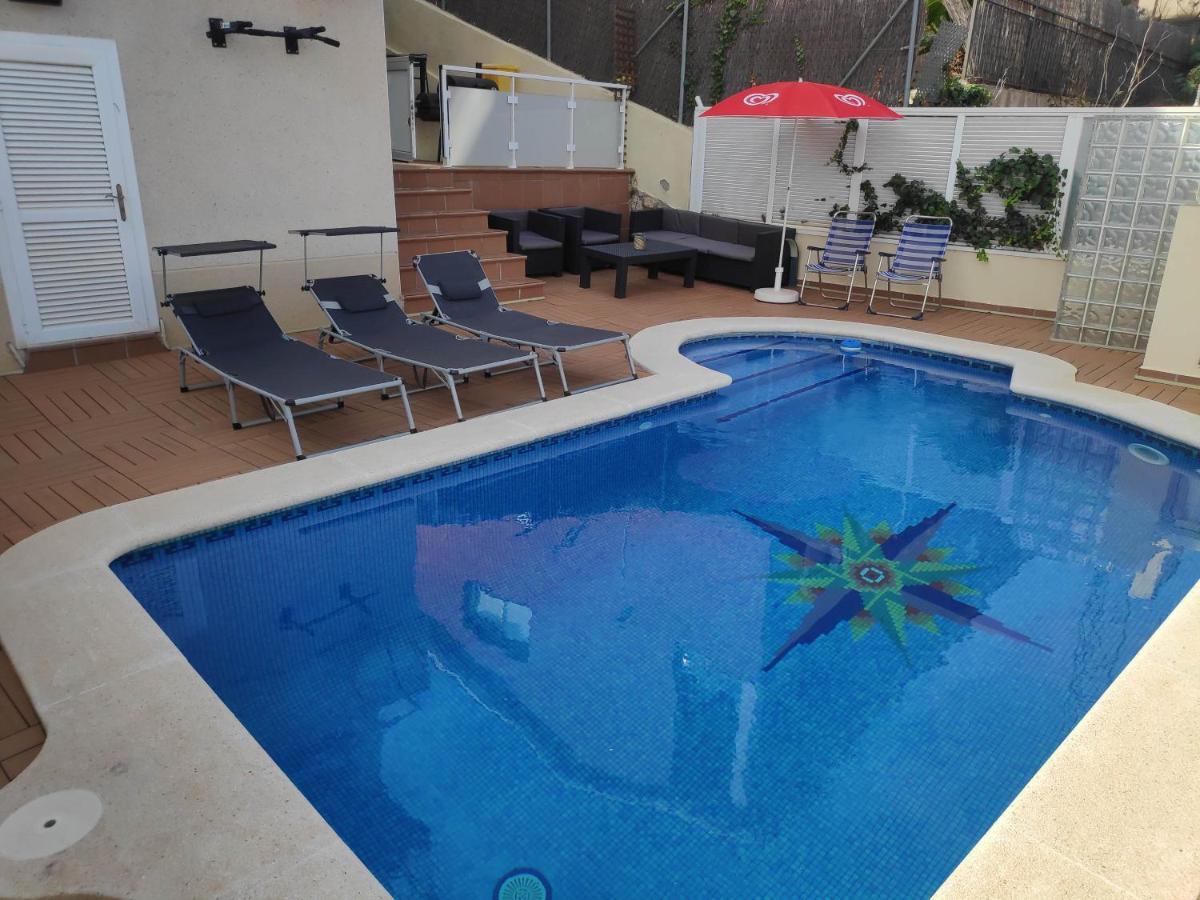 Beach House. Casa Con Piscina Privada Calafell Esterno foto